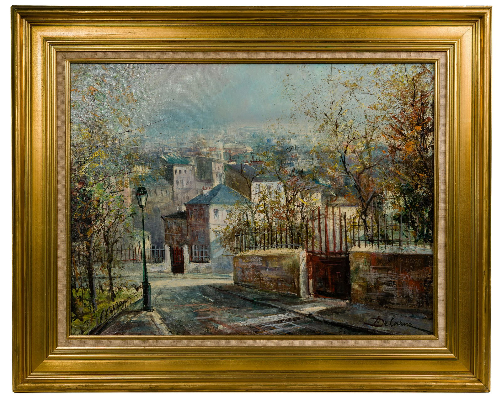 Lucien Delarue (French, 1925-2011) Oil on Canvas (1 of 5)