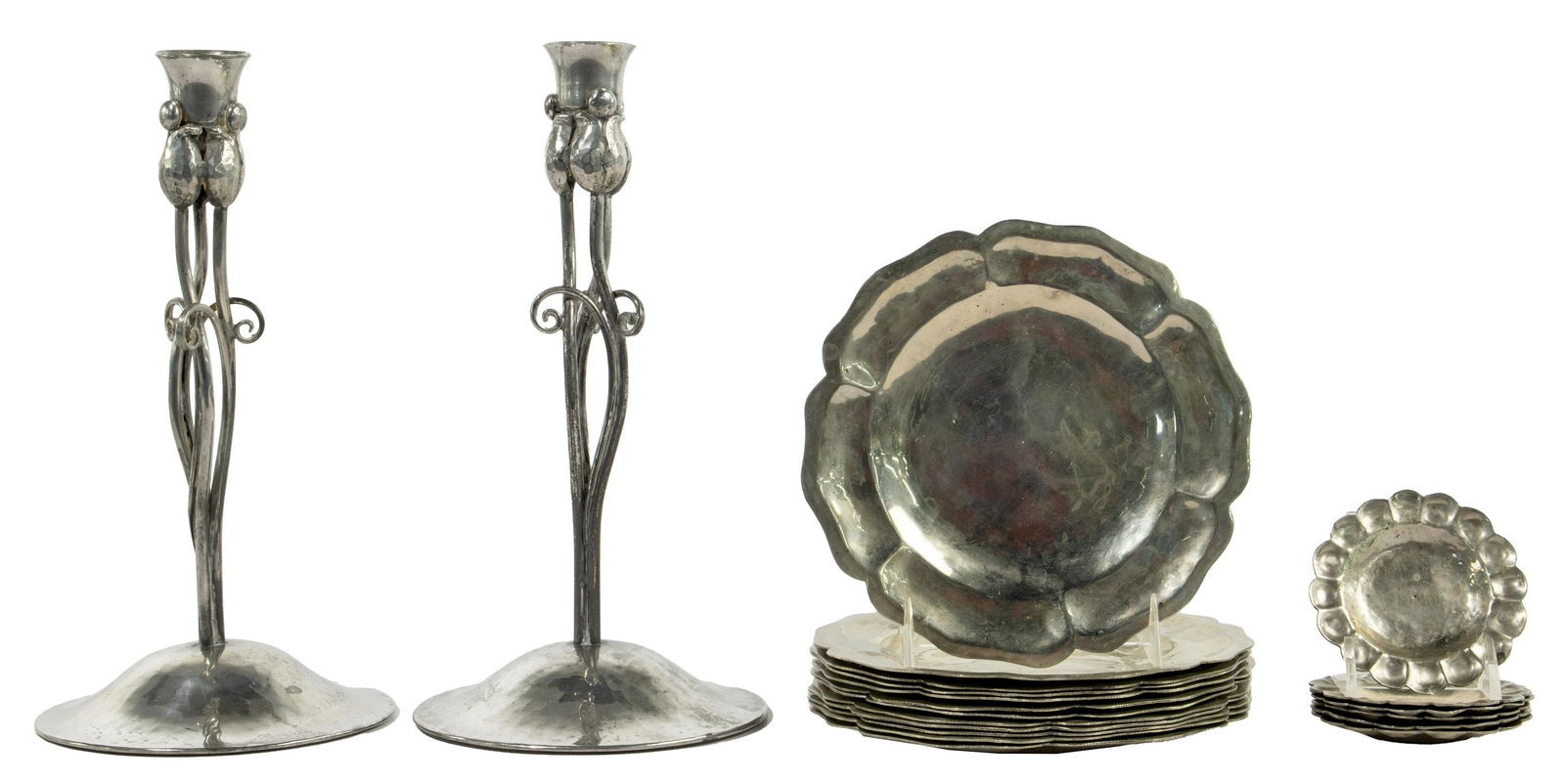 Pewter and Metal Object Assortment (1 of 1)