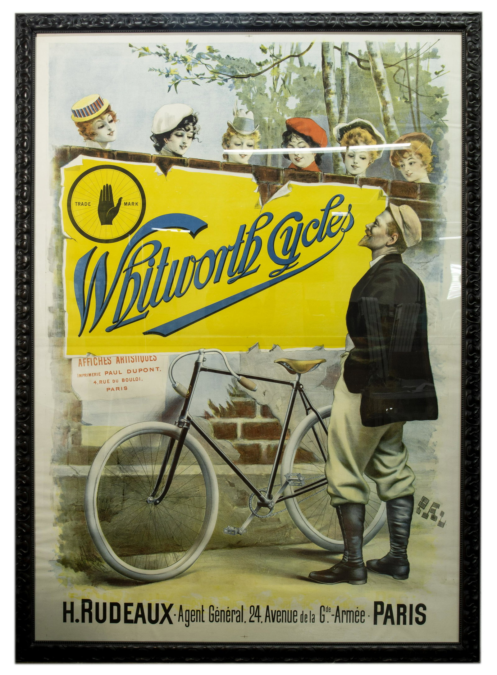 Jean de Paleologue (Romanian, 1855-1942) Lithograph (1 of 2)