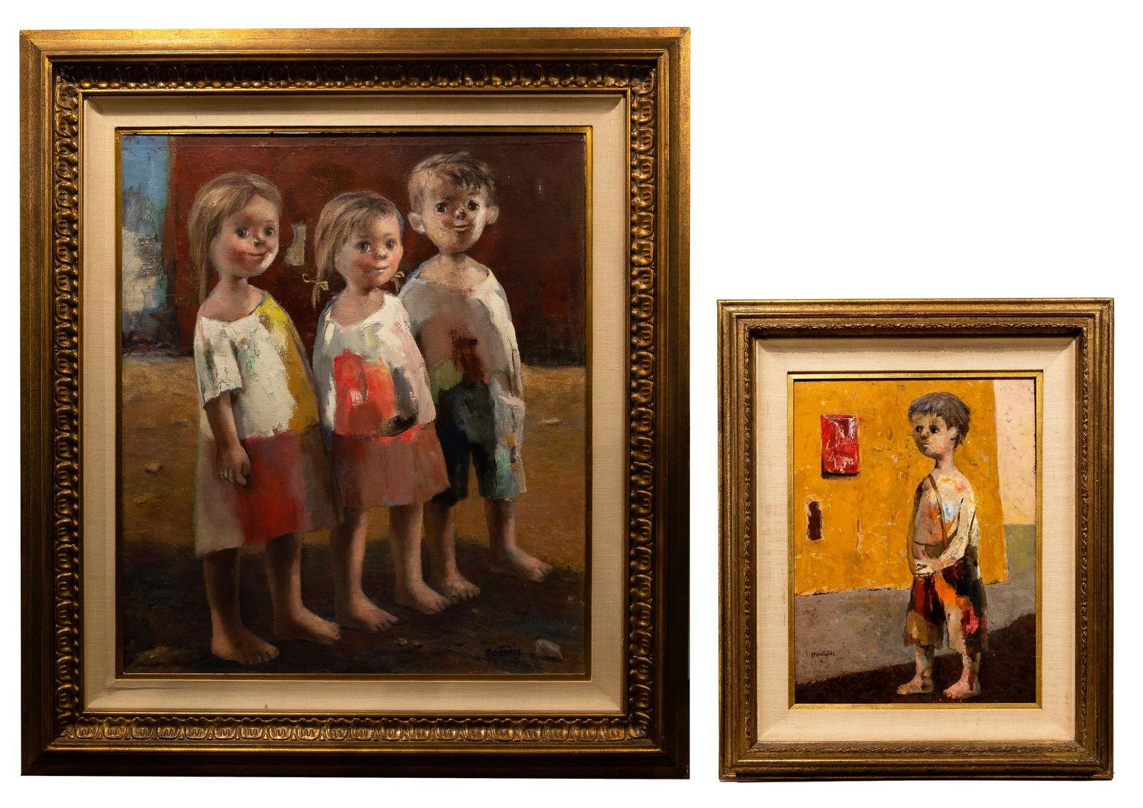 Jose Montanes (Spanish / French, 1918-1998) Oil Paintings (1 of 6)