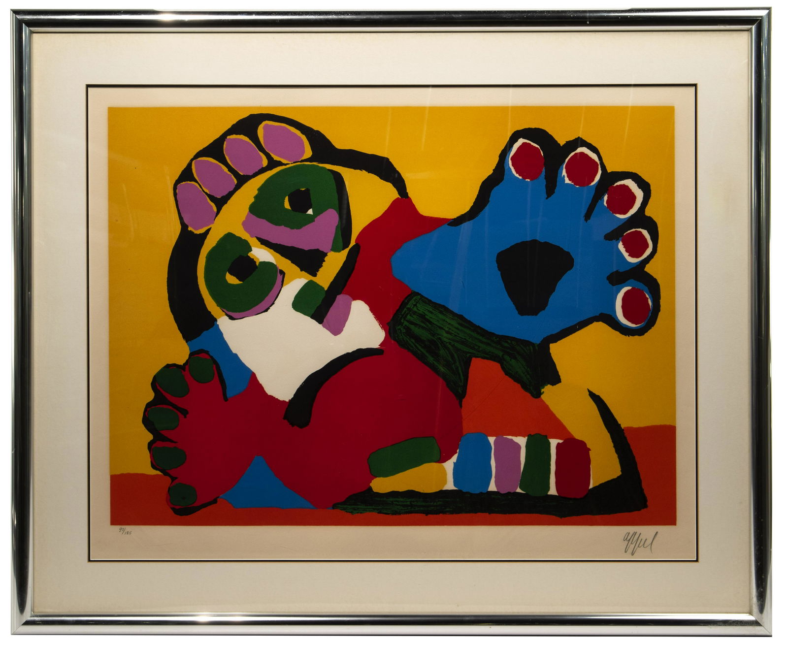 Karel Appel (Dutch, 1921-2006) Serigraph (1 of 2)