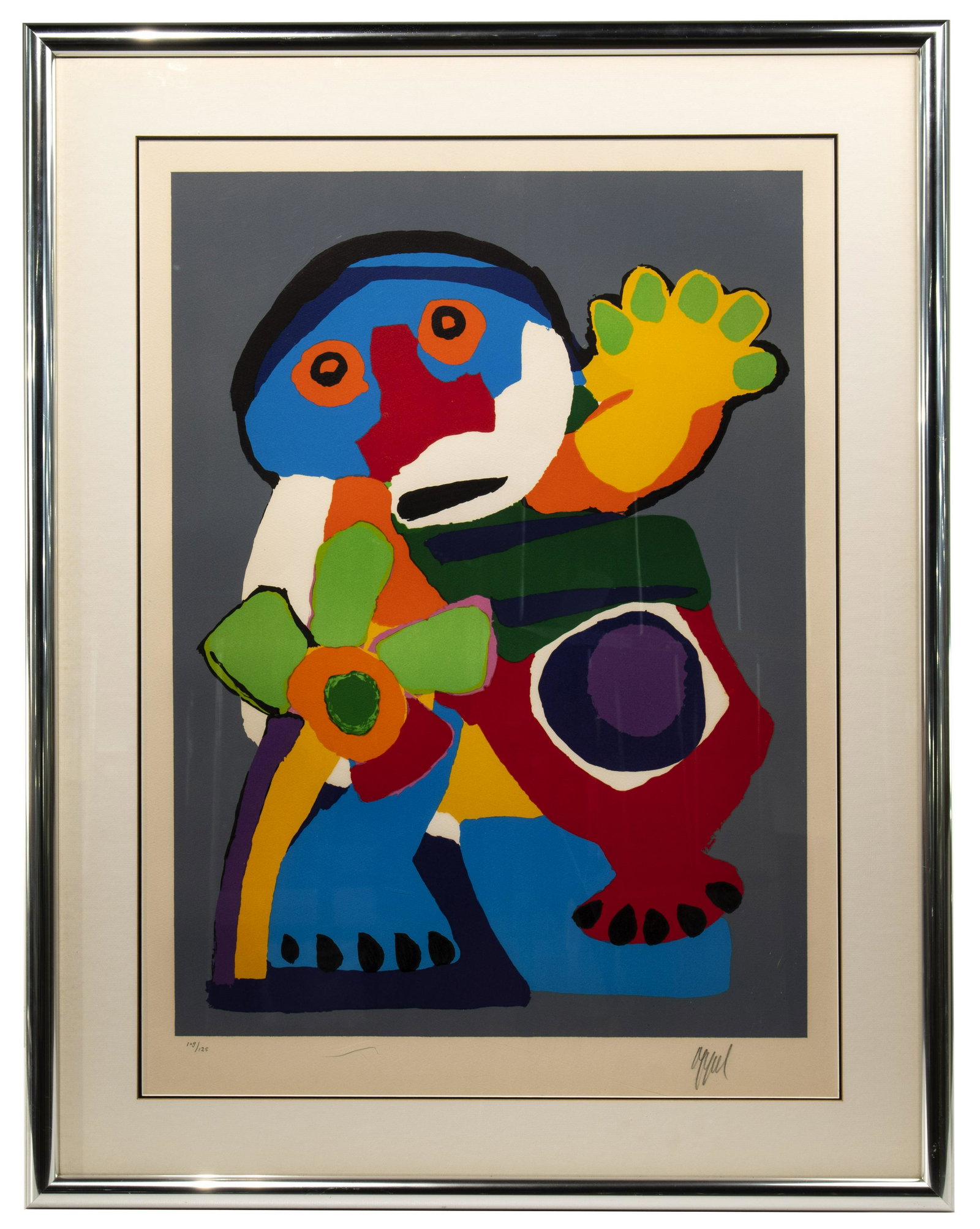Karel Appel (Dutch, 1921-2006) Serigraph (1 of 2)