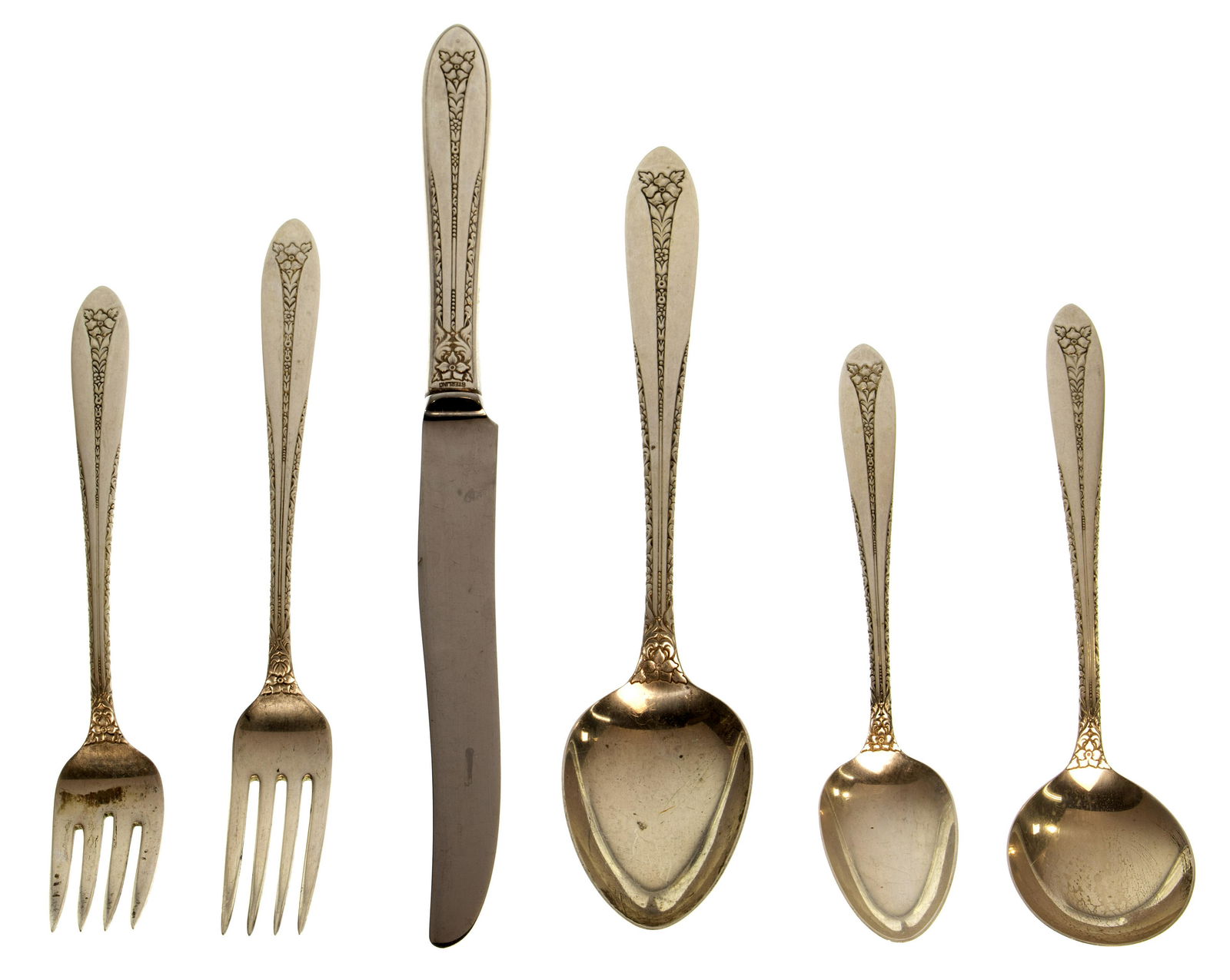 National Silver 'Margaret Rose' Sterling Silver Flatware (1 of 2)