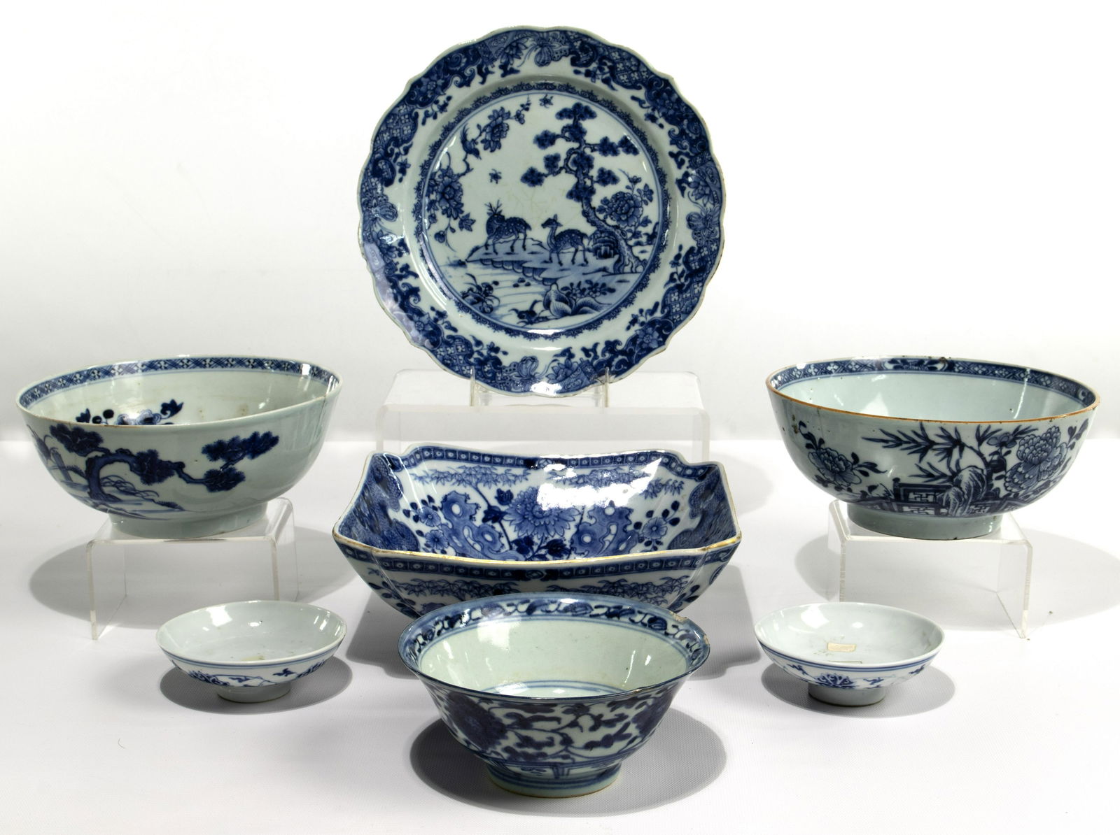 Chinese Blue and White Porcelain Assortment (1 of 1)