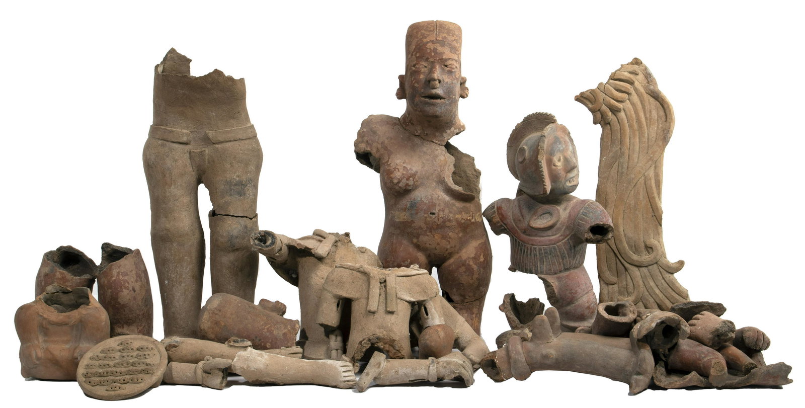 Pre-Columbian Style Pottery Assortment (1 of 4)