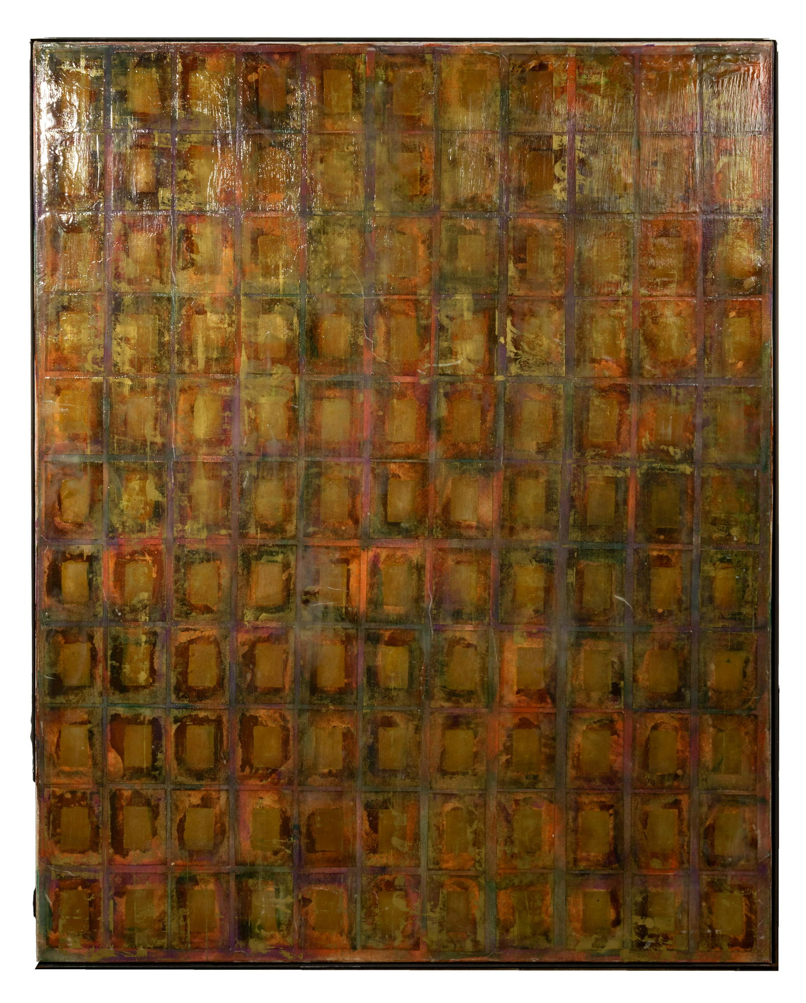 Jordan Scott (American, 20th-21st Century) 'By the River' Mixed Media on Canvas (1 of 2)