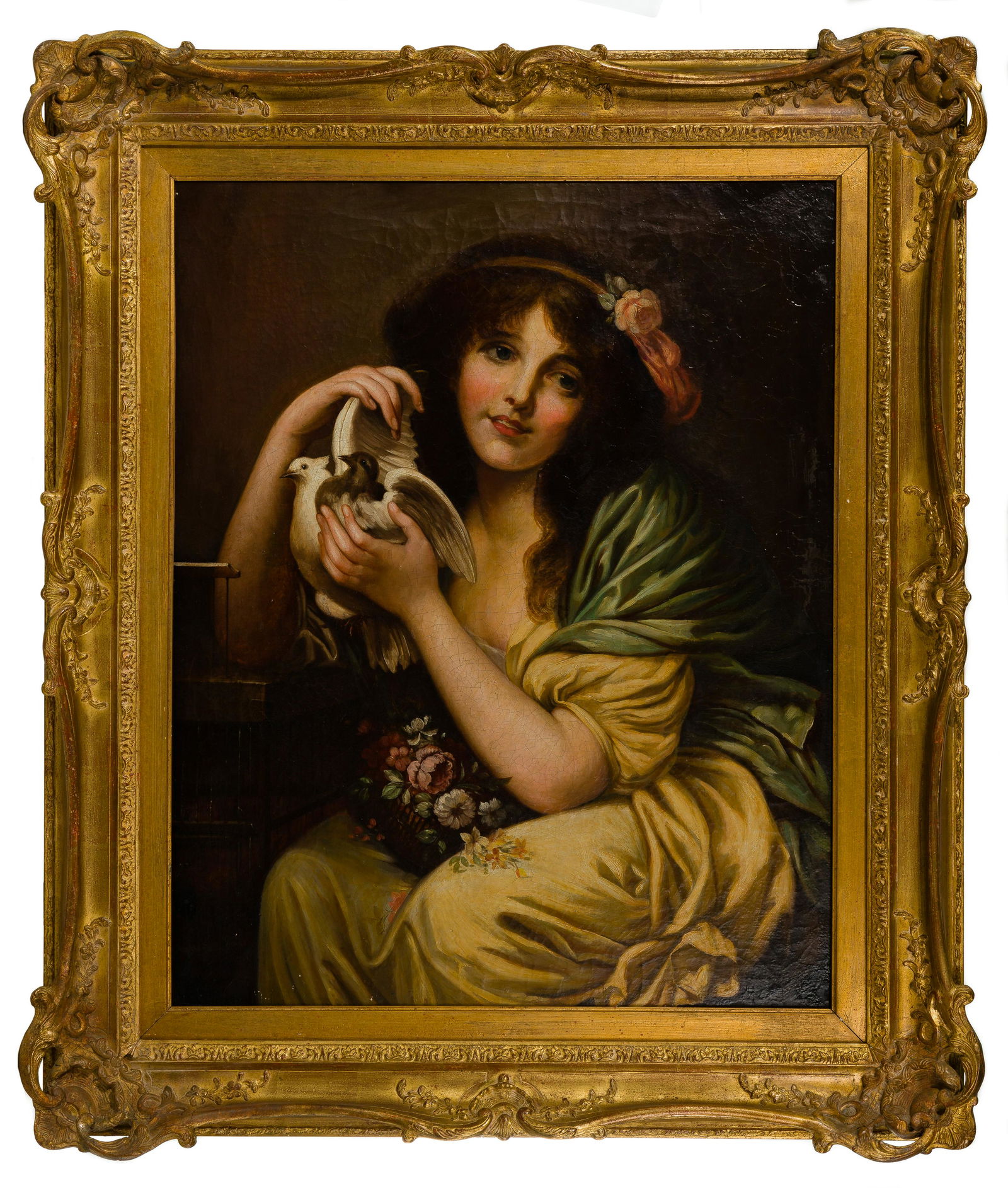 (After) Jean-Baptiste Greuze (Continental School, 19th Century) Oil on Canvas (1 of 7)