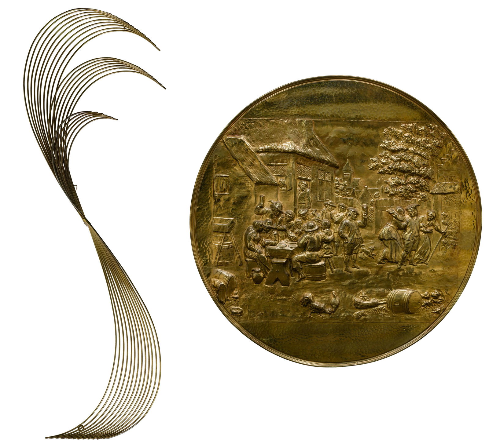 (Manner of) Curtis Jere Wall Hanging (1 of 4)