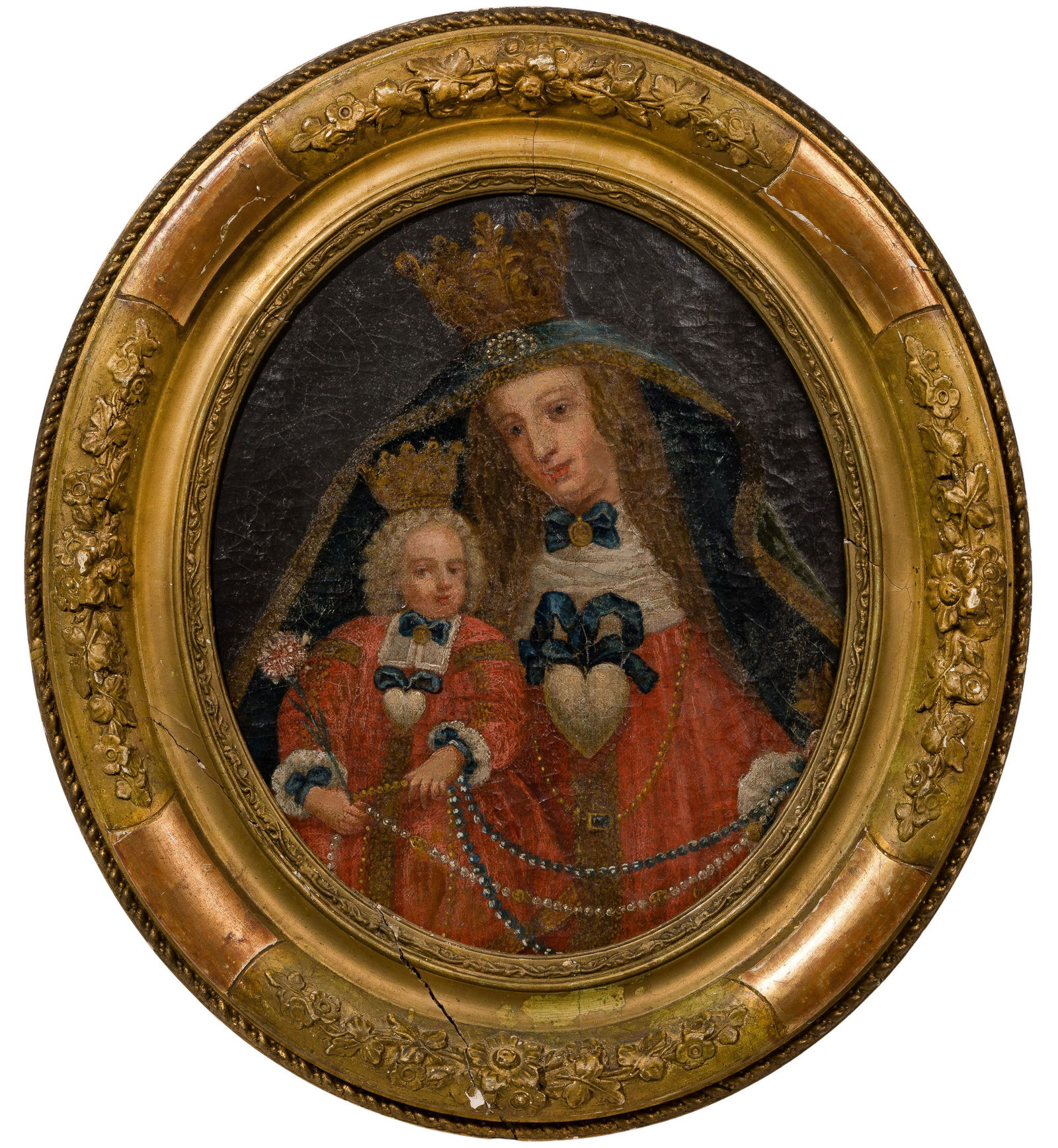 Unknown Artist (Continental School, 19th Century) Oil on Canvas (1 of 2)