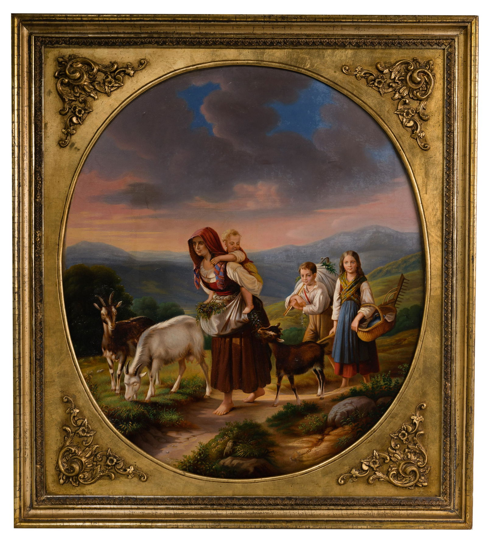 Unknown Artist (European School) Oil on Canvas (1 of 2)