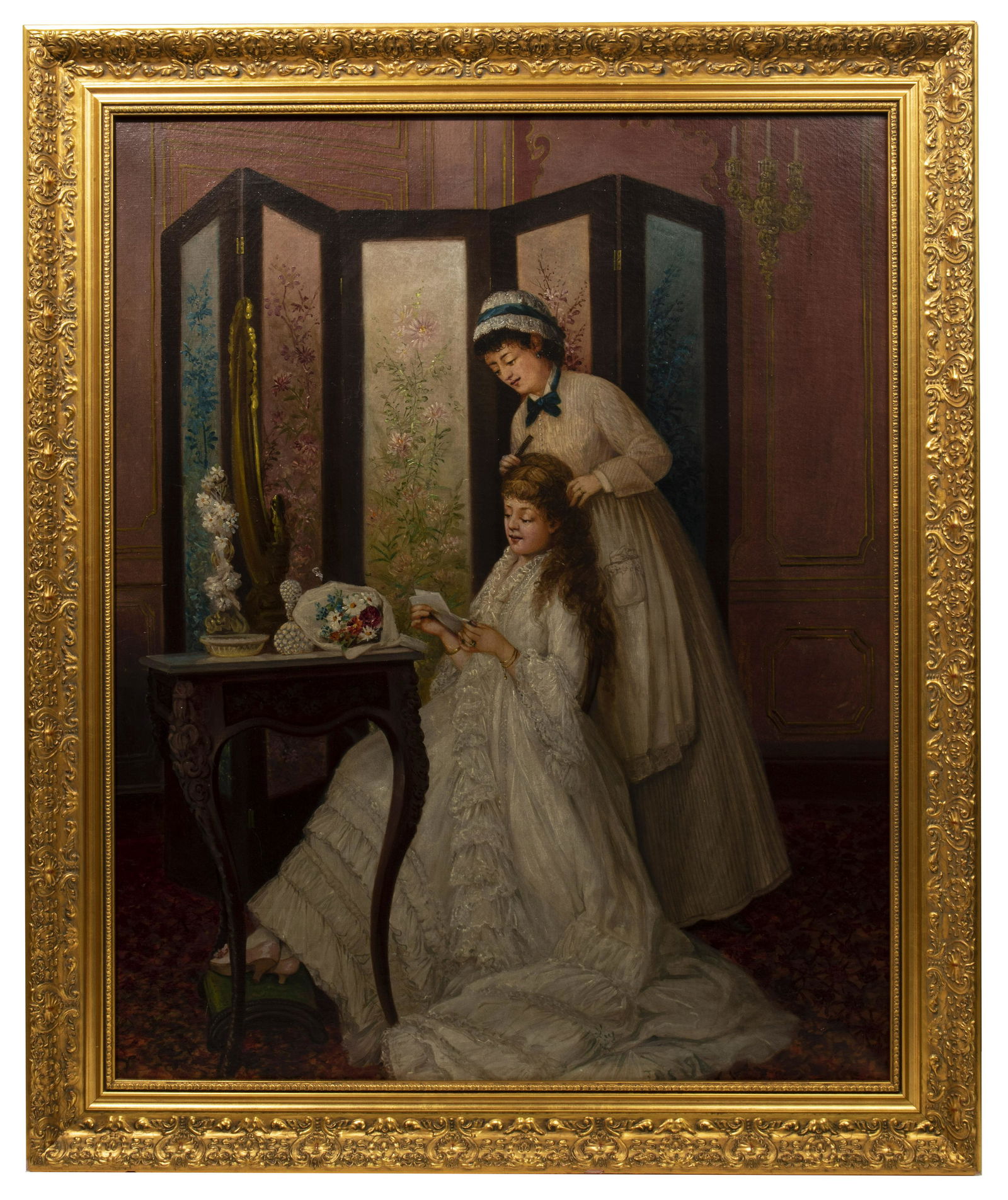 Unknown Artist (European School, 19th Century) Oil on Canvas (1 of 2)