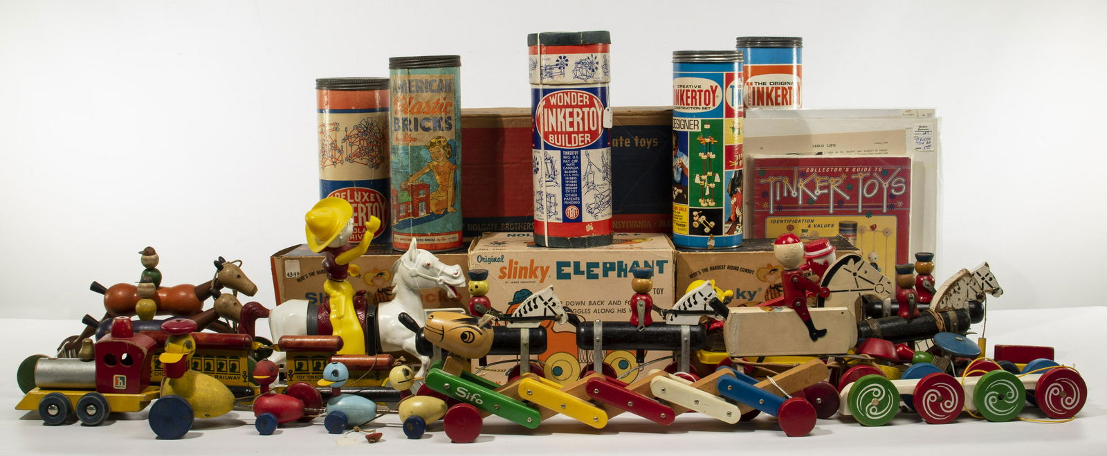 Slinky and Tinker Toy Assortment (1 of 1)