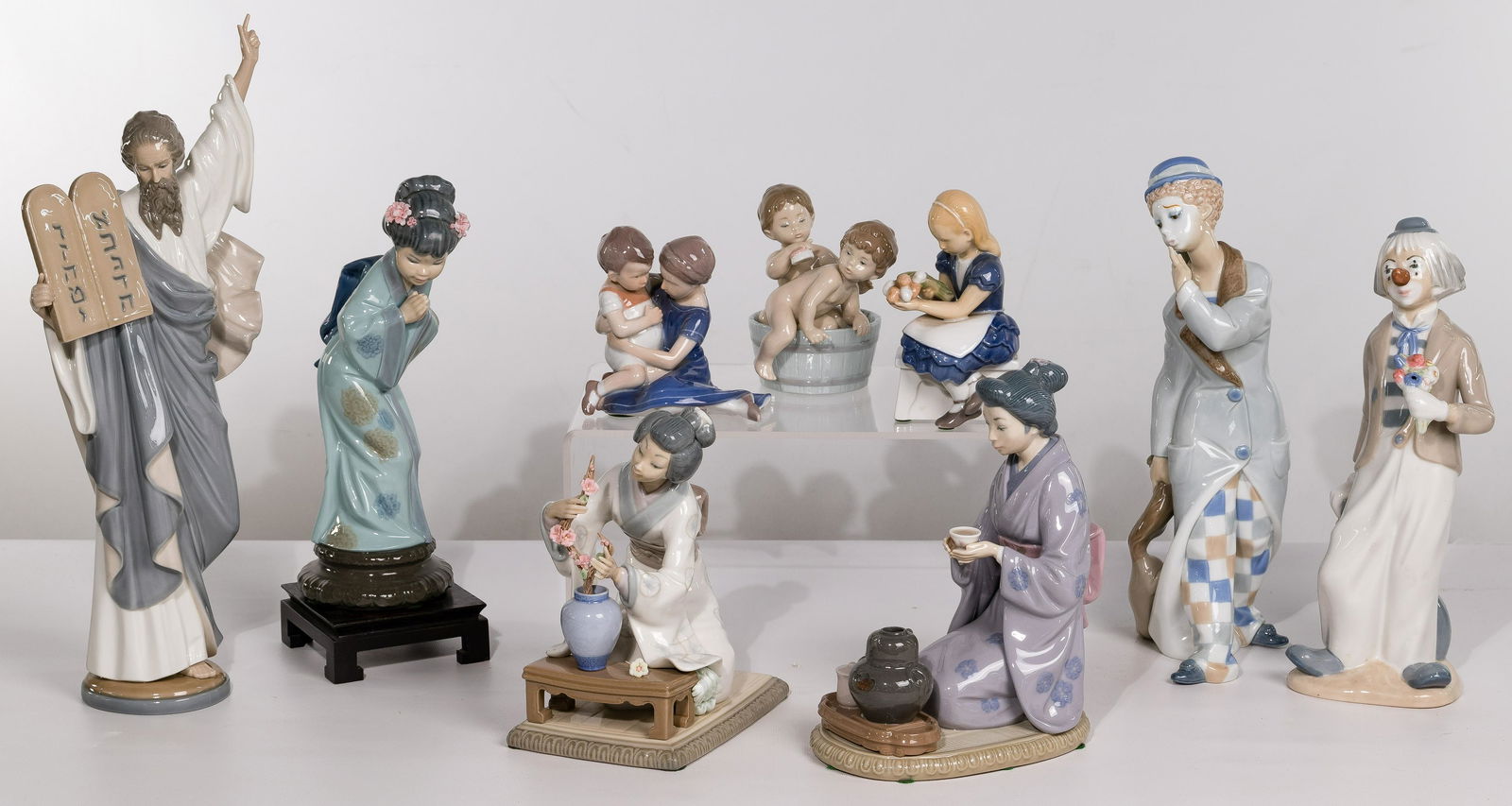Lladro and Bing & Grondahl Figurine Assortment (1 of 1)