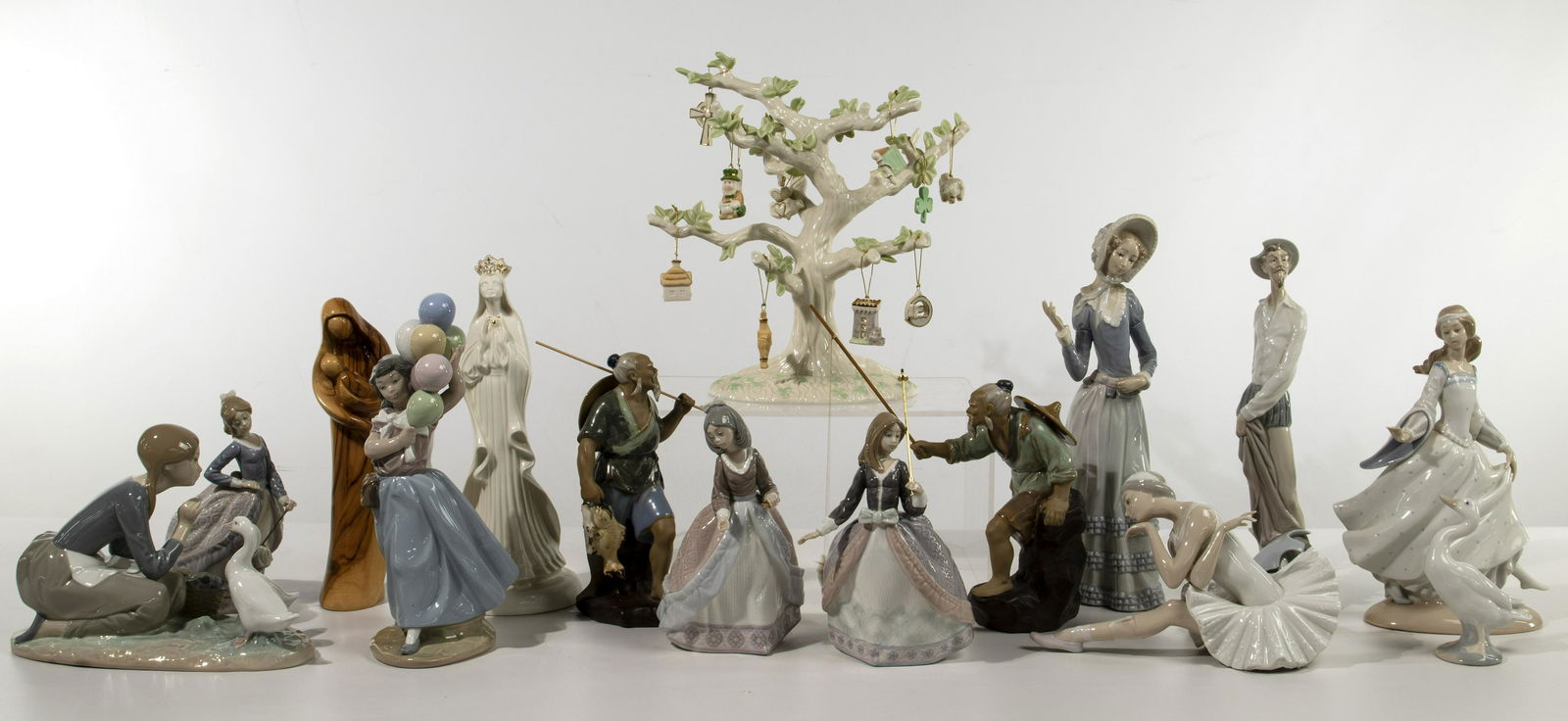 Lladro and Lenox Ceramic Figurine Assortment (1 of 1)