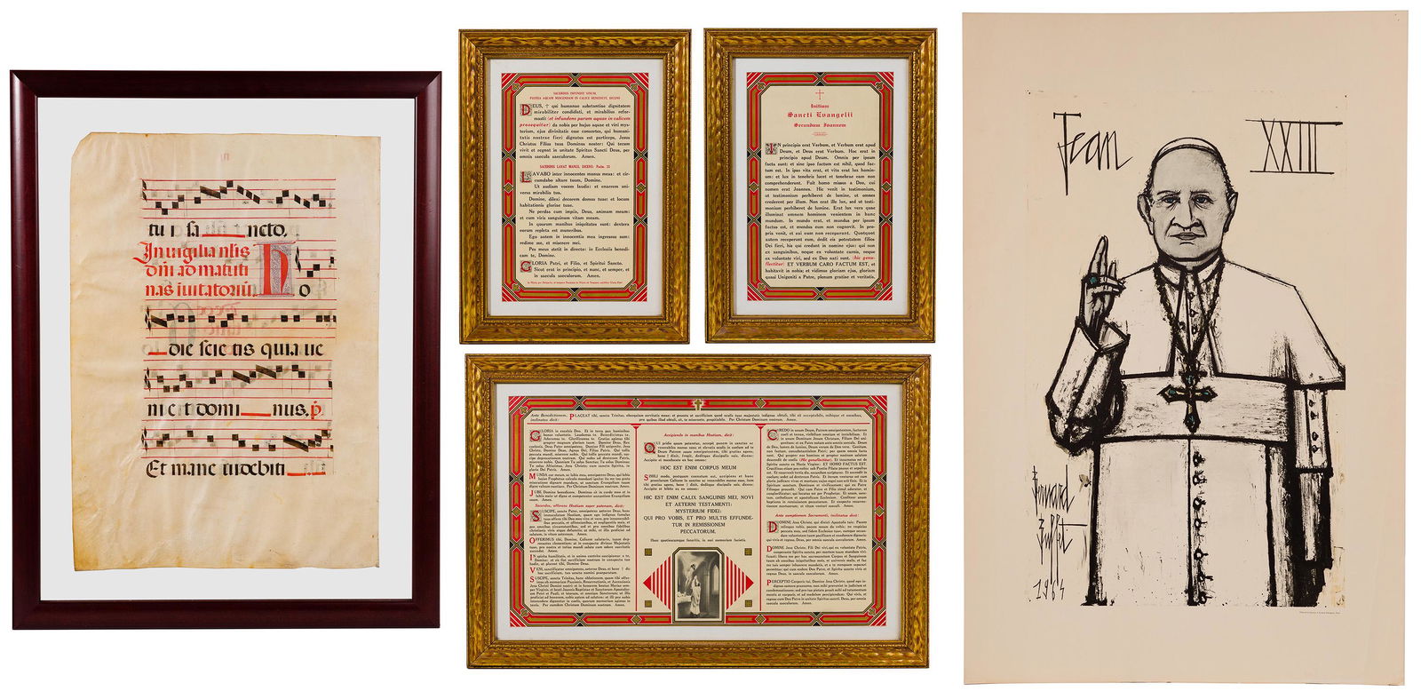Religious Framed Item Assortment (1 of 7)