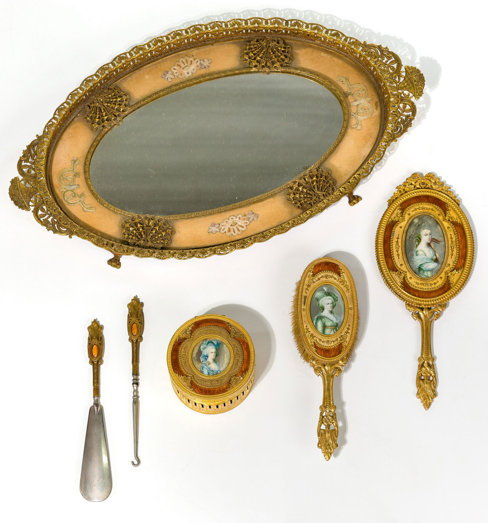 French Vanity Set (1 of 6)