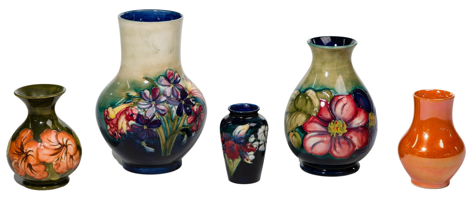 Moorcroft Pottery Vase Assortment (1 of 3)