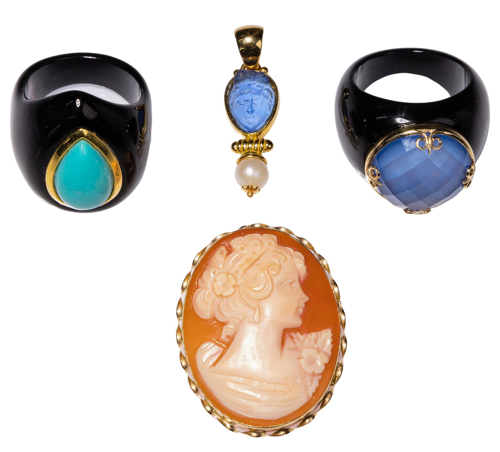 Mixed Gold Jewelry Assortment (1 of 1)