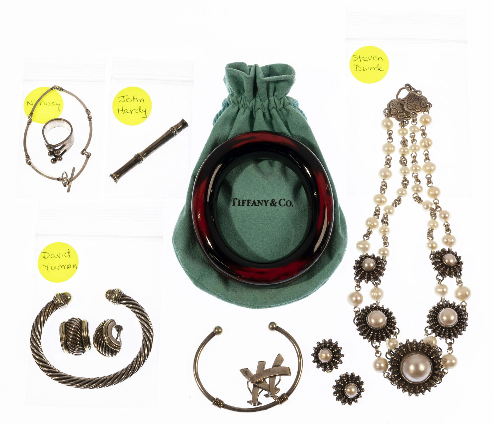 Designer Sterling Silver Jewelry Assortment (1 of 1)