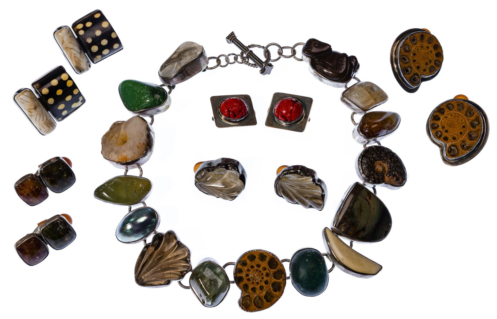 Rebecca Collins Sterling Silver and Stone Jewelry Assortment (1 of 2)