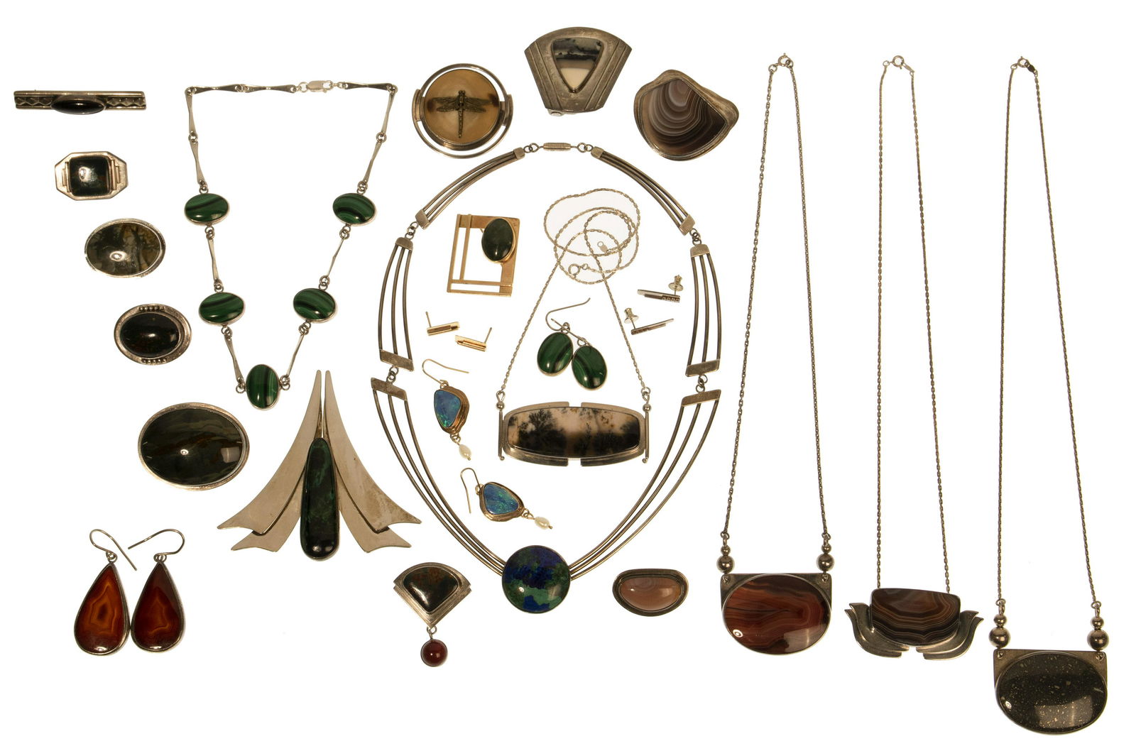 Lynne 14k Gold, Sterling Silver and Stone Jewelry Assortment (1 of 1)