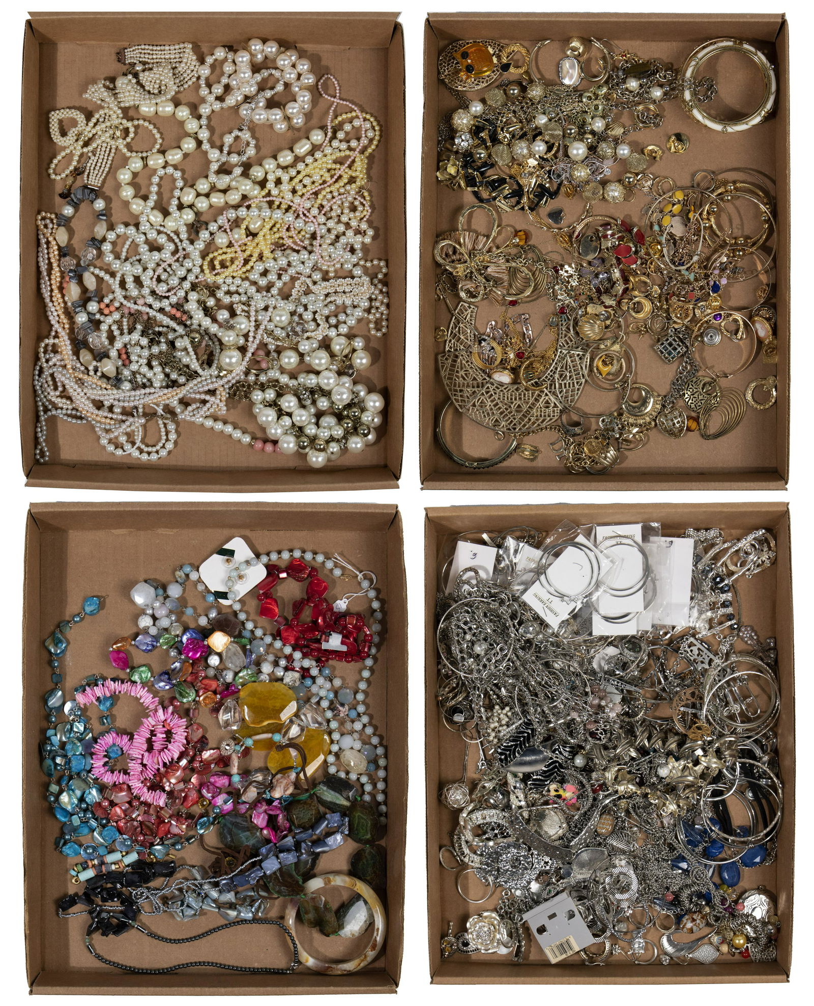 10k Gold Necklace and Costume Jewelry Assortment (1 of 5)