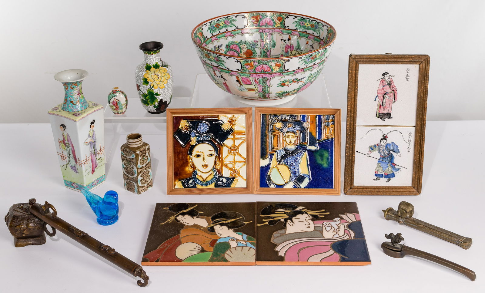 Asian Decorative Object Assortment (1 of 2)