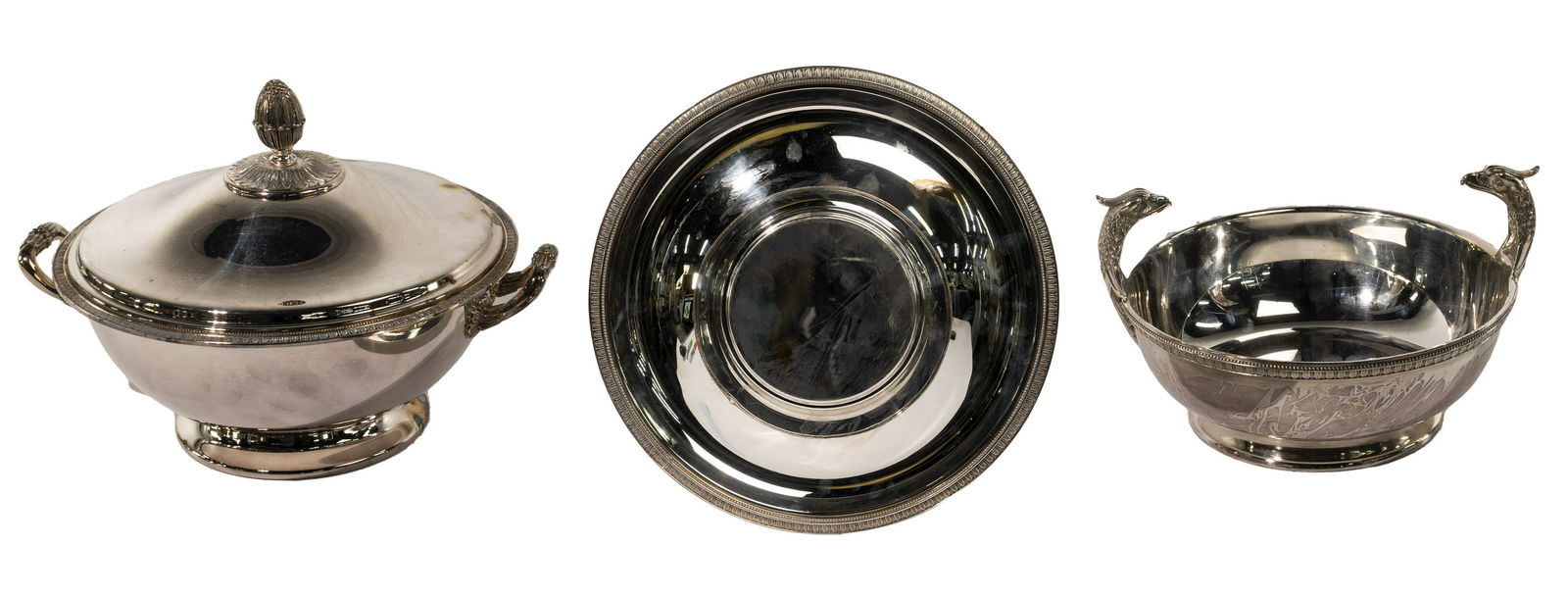 Christofle 'Malmaison' Silverplate Assortment (1 of 2)