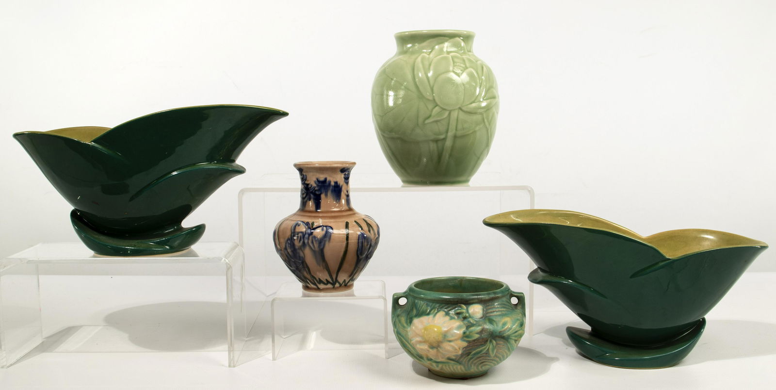 Rookwood and Roseville Pottery Assortment (1 of 4)