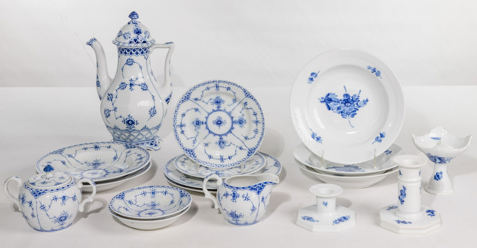 Royal Copenhagen Blue Fluted China Assortment (1 of 2)