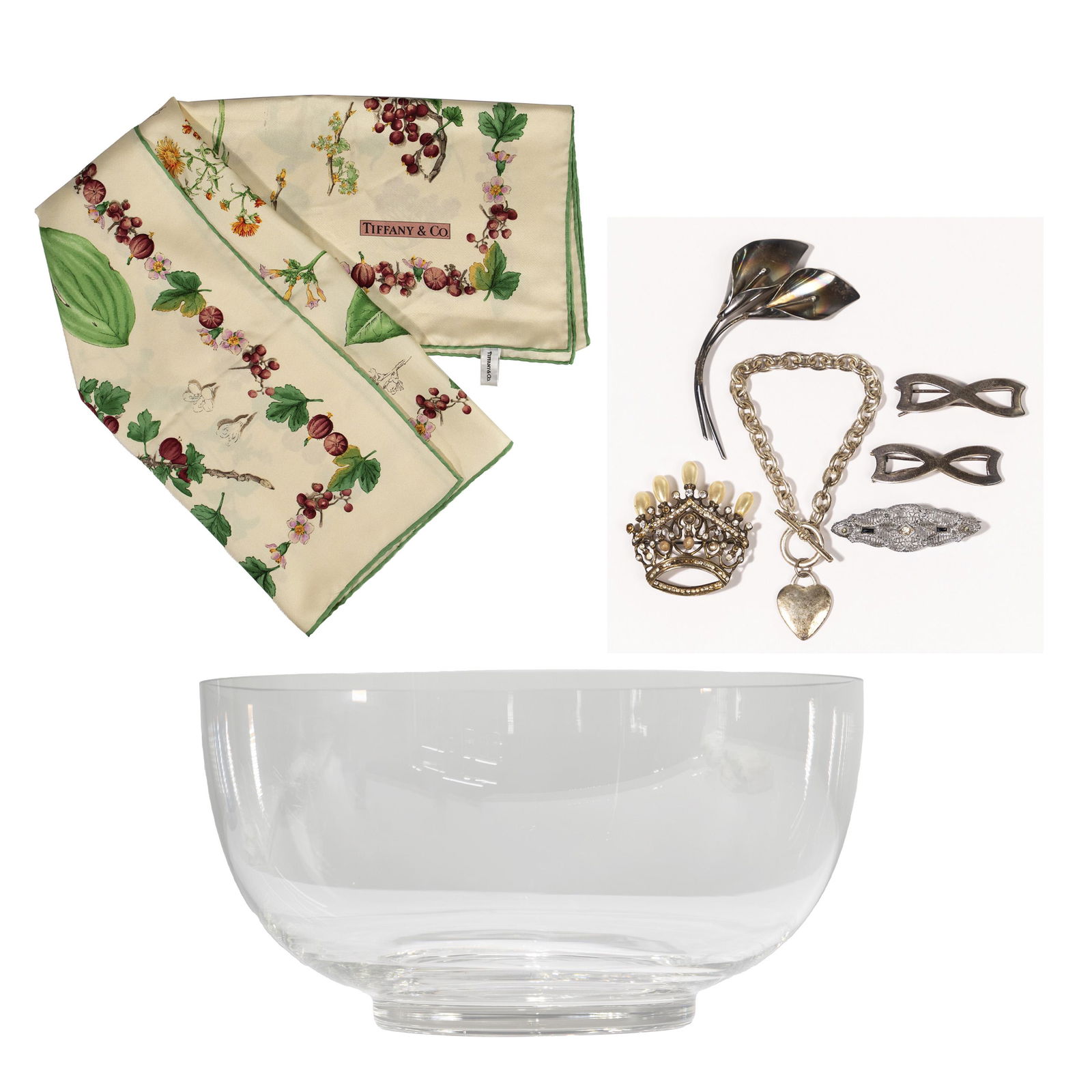 Tiffany & Co. Silk and Crystal with Sterling Silver Jewelry Assortment (1 of 5)