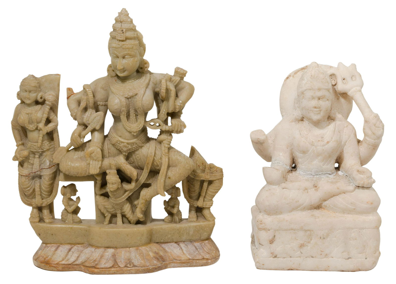 Asian Stone Shiva Figures (1 of 3)