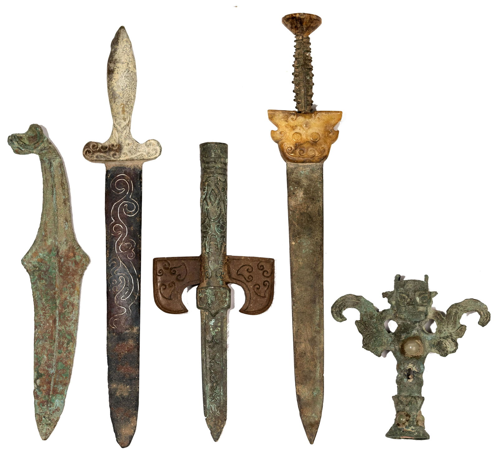 Chinese Bronze and Iron Weapon Assortment (1 of 2)