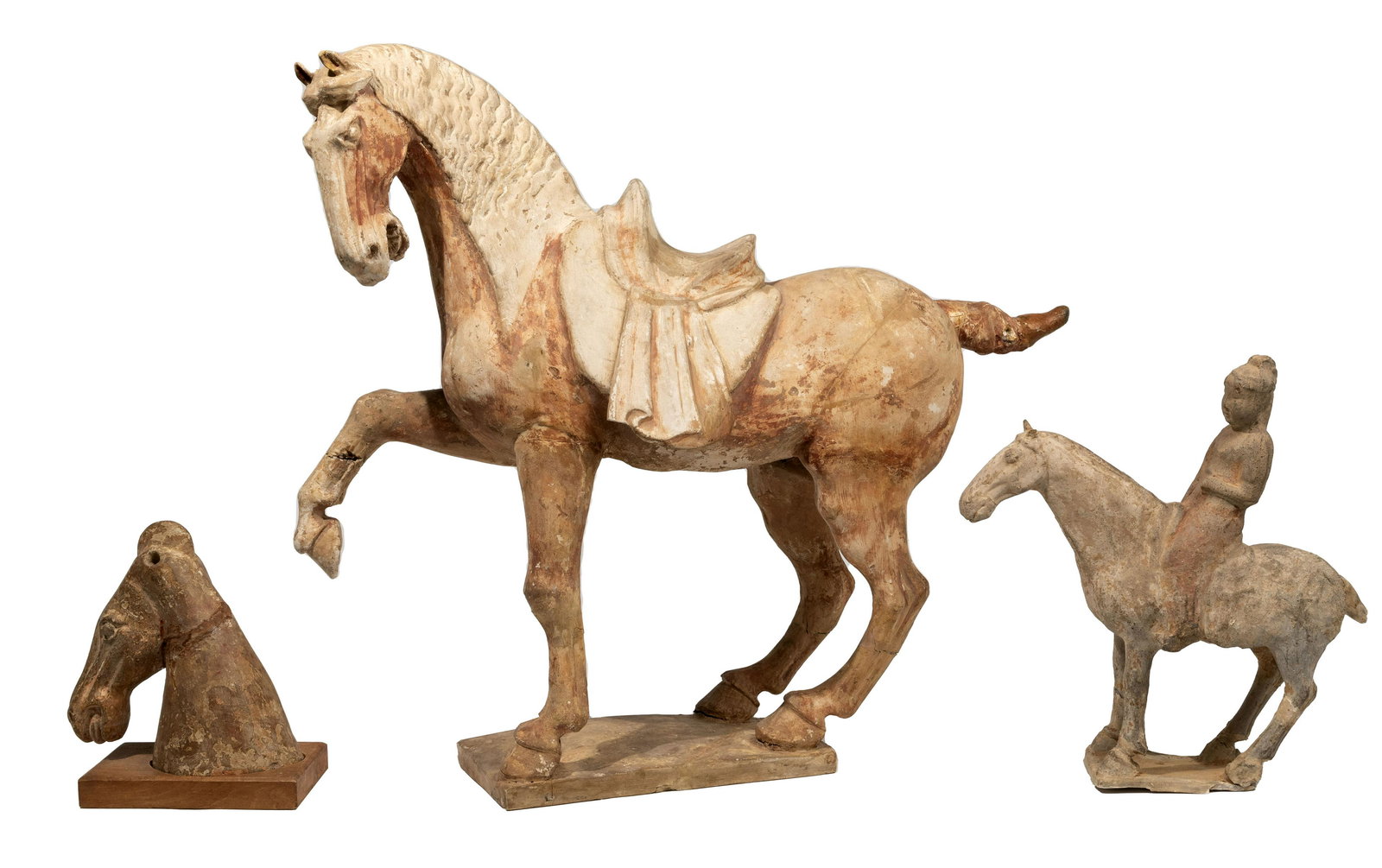 Chinese Tang Pottery Tallulah Horse Assortment (1 of 3)