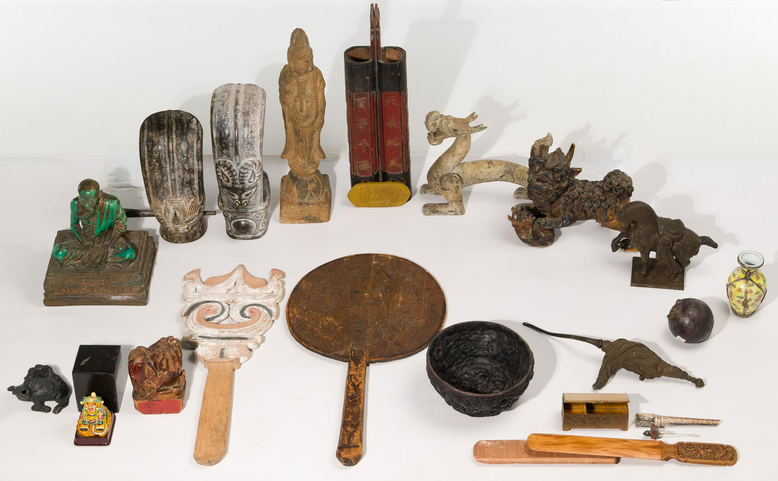 Multi-Cultural Decorative Object Assortment (1 of 1)