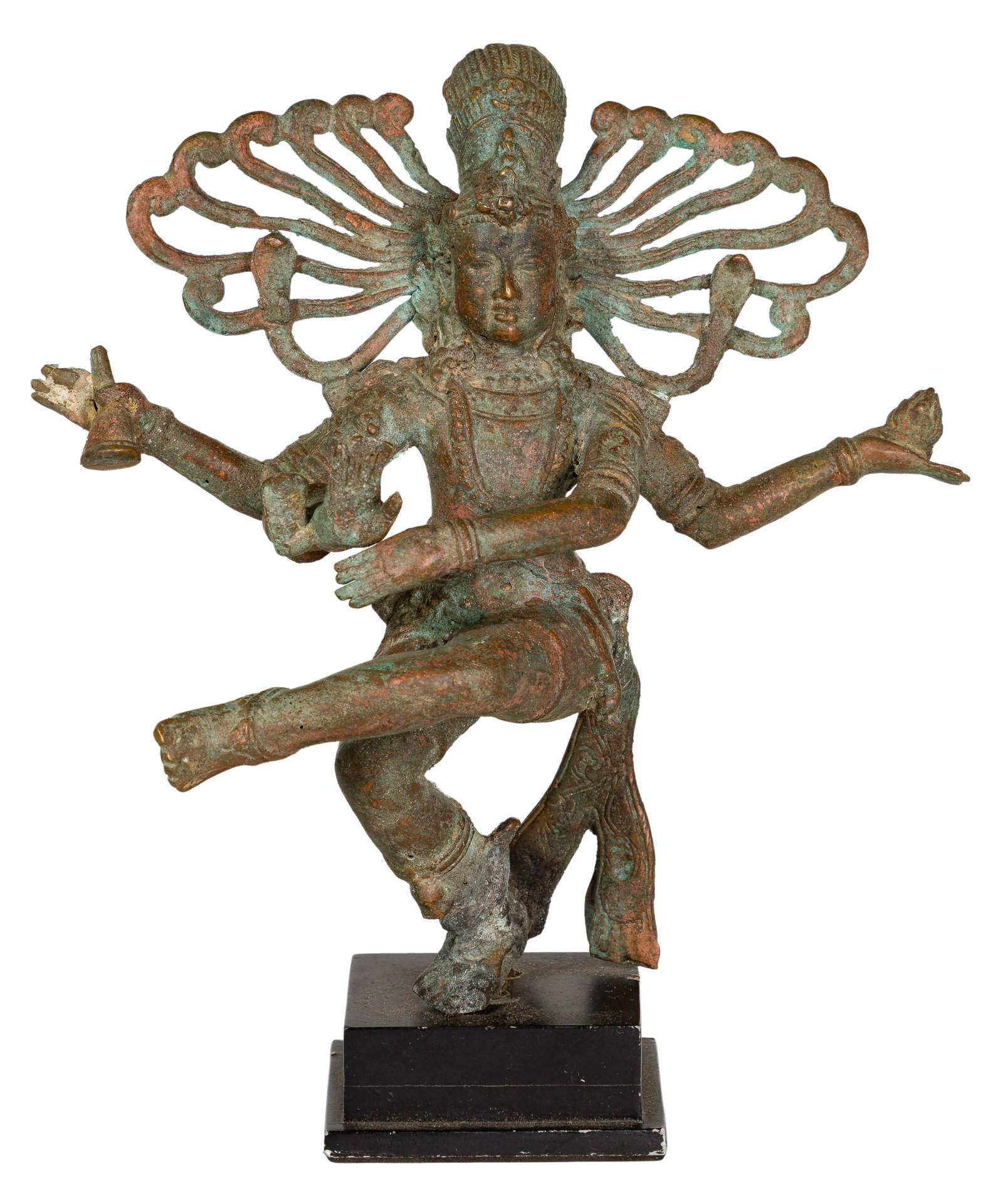 South India Chola Style Bronze Shiva Nataraja Figure (1 of 4)