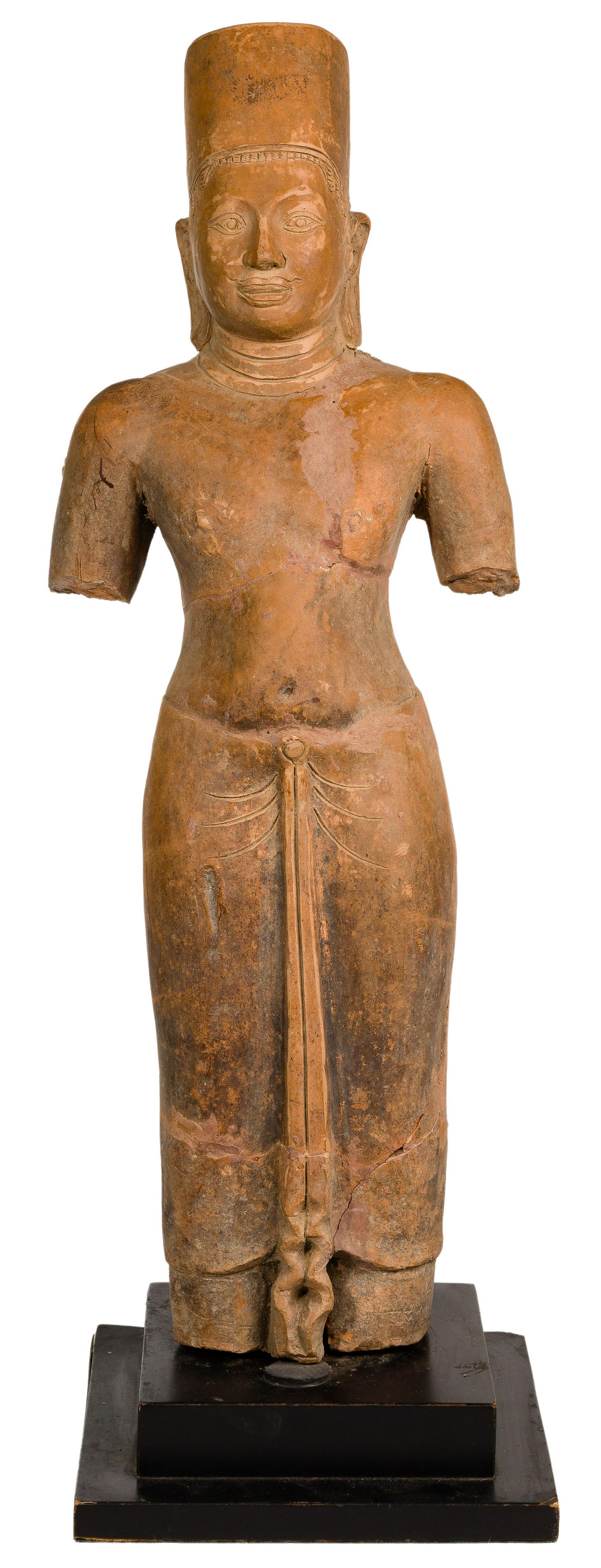 Cambodian Khmer Ceramic Sculpture (1 of 4)