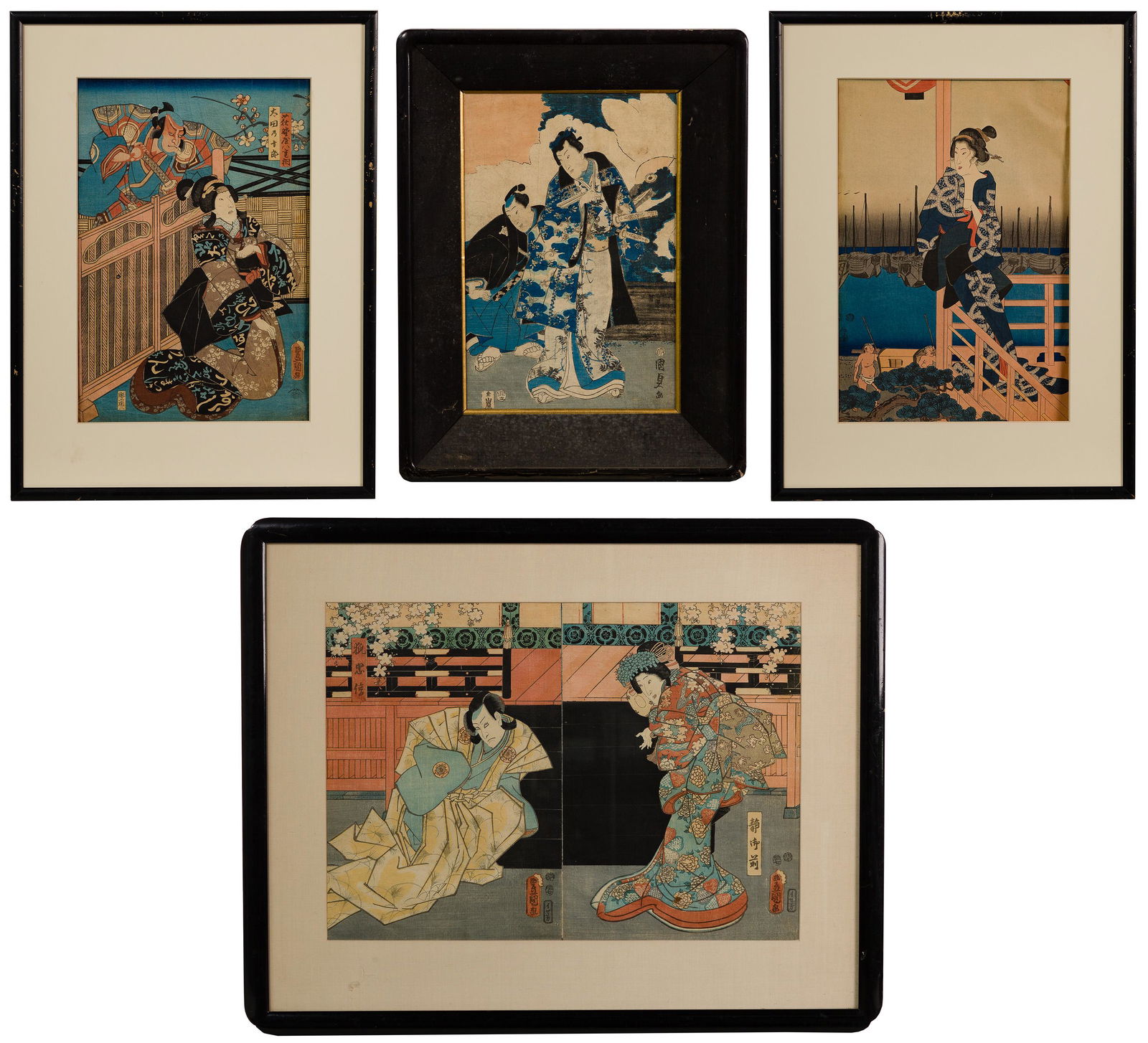Japanese Woodblock Print Assortment (1 of 5)