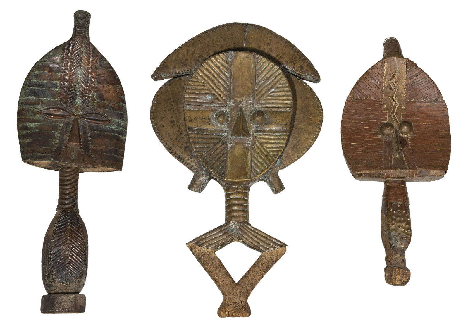 African Kota / Mahongwe Reliquary Figure Assortment (1 of 2)