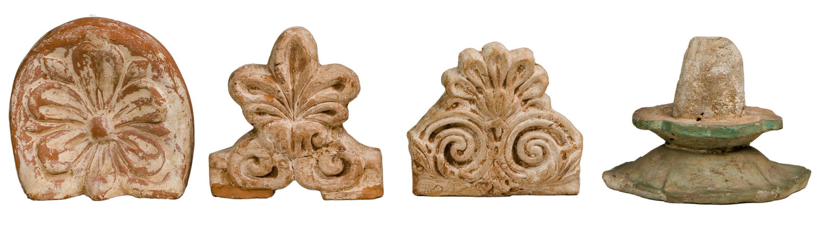 Greek Classical Terracotta Roof Tile Assortment (1 of 2)