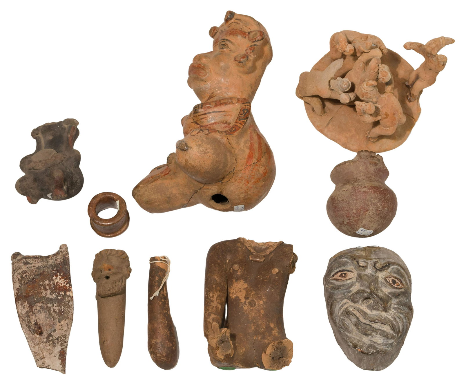 Pre-Columbian Pottery Assortment (1 of 2)