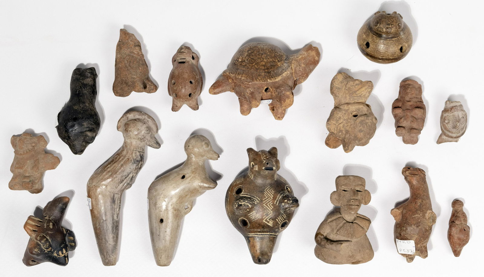 Pre-Columbian Whistle Assortment (1 of 2)