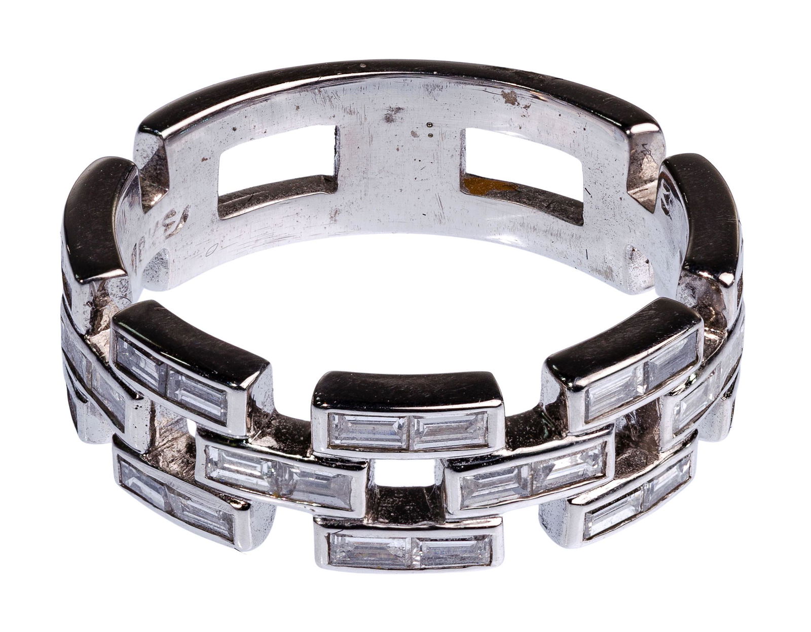 IberJoya 18k White Gold and Diamond Ring (1 of 3)