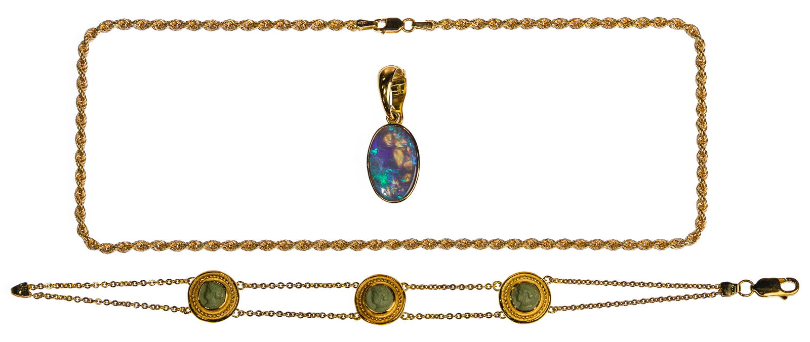 18k Yellow Gold Jewelry Assortment (1 of 1)