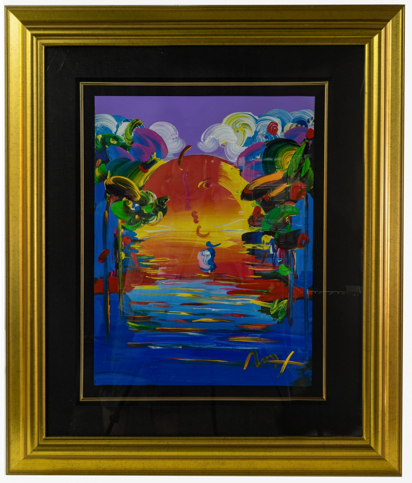 Peter Max (German / American, b.1937) 'Better World III' Mixed Media (1 of 3)