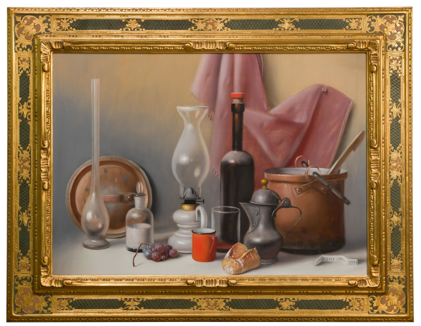 Proferio Grossi (Italian, 1923-2000) Oil on Masonite (1 of 4)