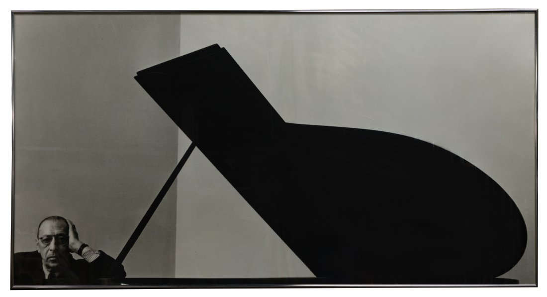 (After) Arnold Newman (American, 1918-2006) 'Portrait of Stravinsky' Print (1 of 3)