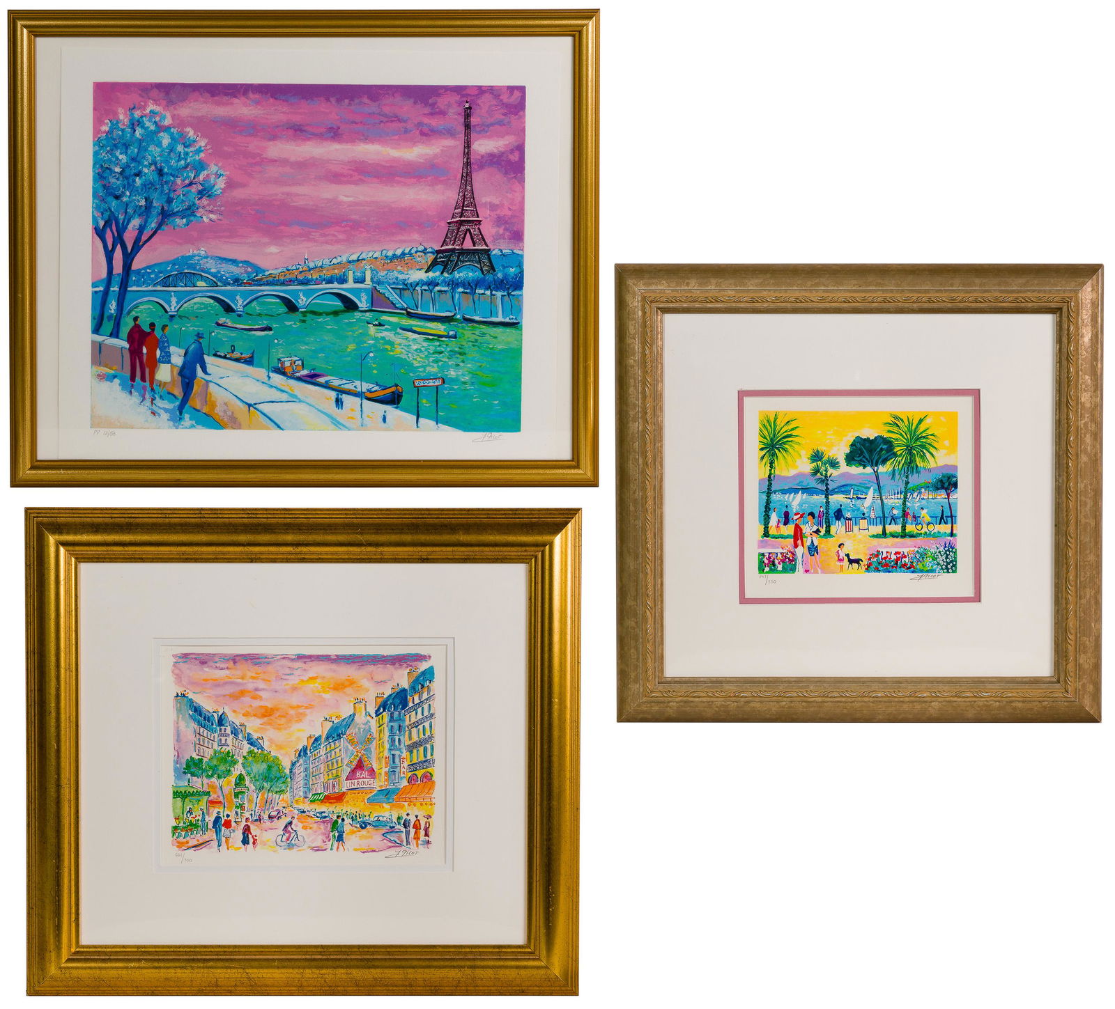 Jean-Claude Picot (French, 1933-2020) Serigraphs (1 of 10)