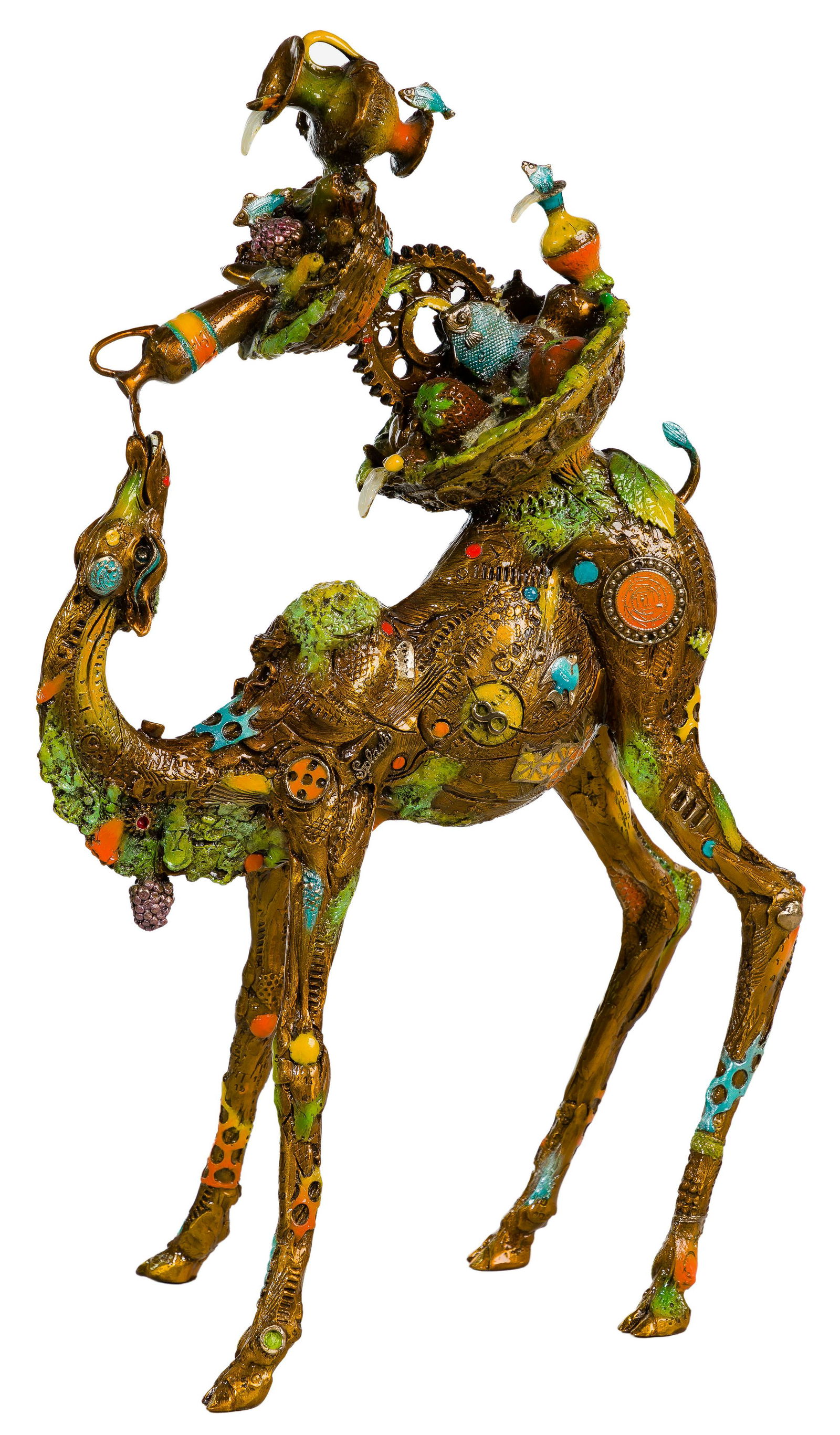 Nano Lopez (Colombian / American, b.1955) 'Phillipe III Jr.' Bronze Sculpture (1 of 5)