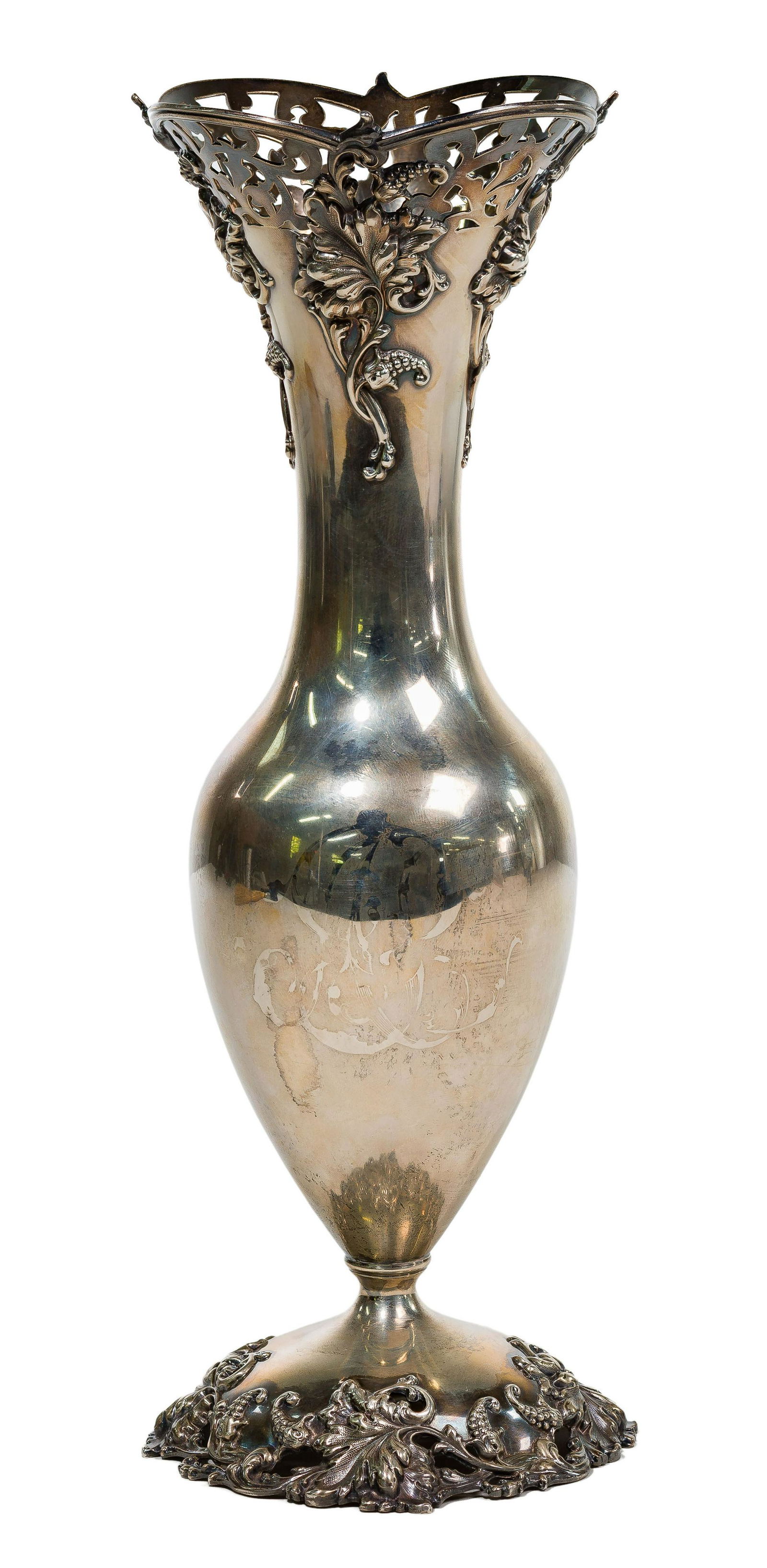 Theodore B. Starr Sterling Silver #2027 Vase (1 of 3)